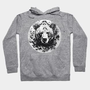 Mandala - Bear Grey Hoodie